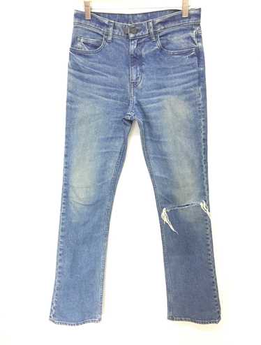 ジャケット・アウター n.hoolywood indigo denim down vest 40 Indigo Stretch Denim Jacket – Gondwana & Divine Clothing Co.