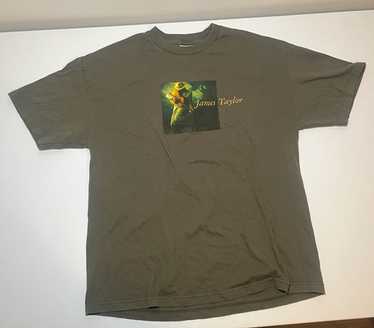 James Taylor Tour シャツ '83 James Taylor Ladies T-Shirt: 2018 Tour Flower Guitar (Ex