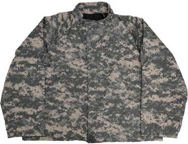 ジャケット・アウター U.S Army Chemical Protective Jacket VINTAGE US Army Jacket Mens Medium M Woodland Camo Chemical
