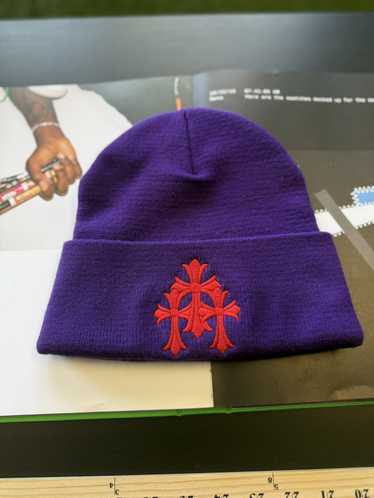 ニットキャップ・ビーニー Chrome Hearts Watch Cap 3 Cemetery Triple Cross Beanie org.jpg