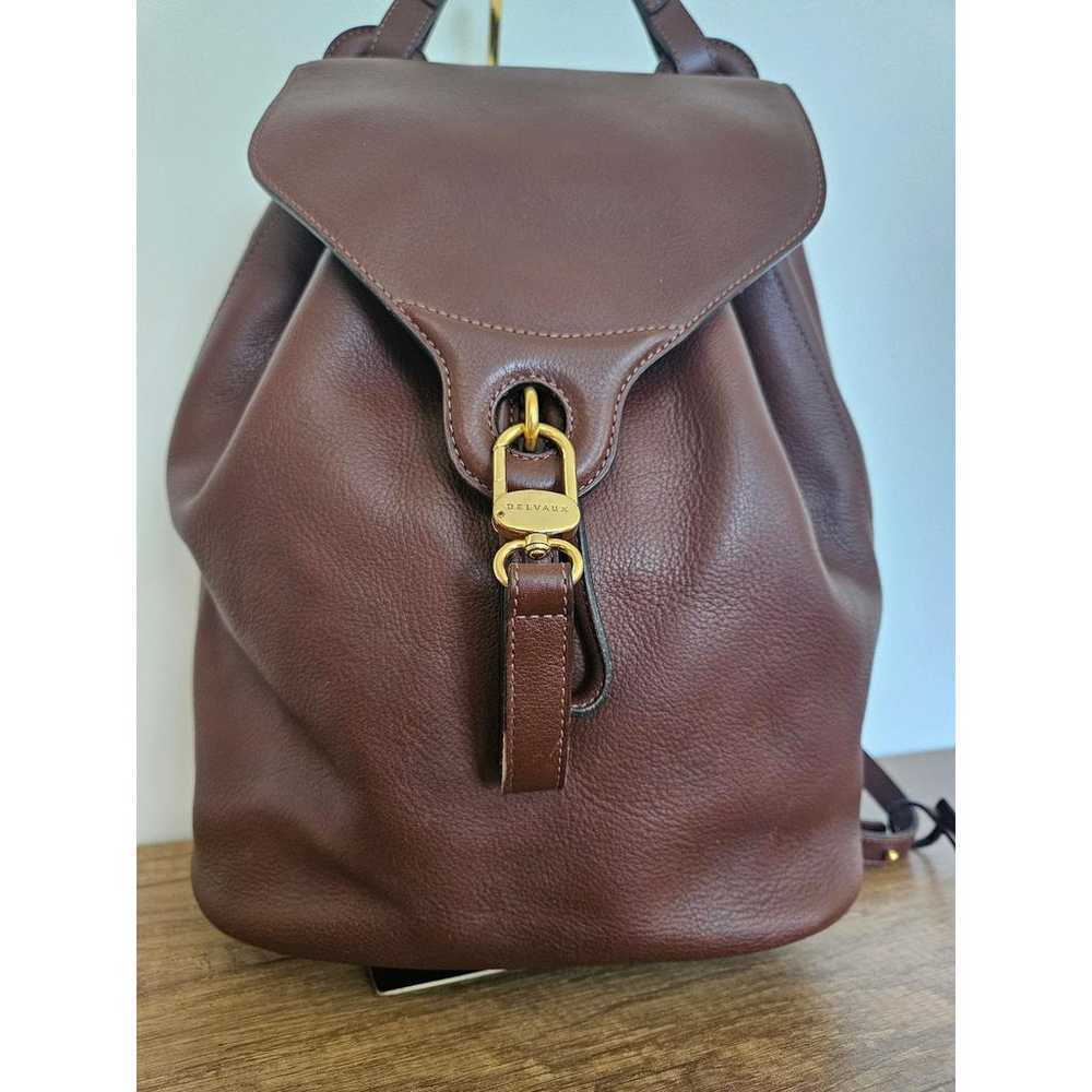 Delvaux Leather backpack - image 2