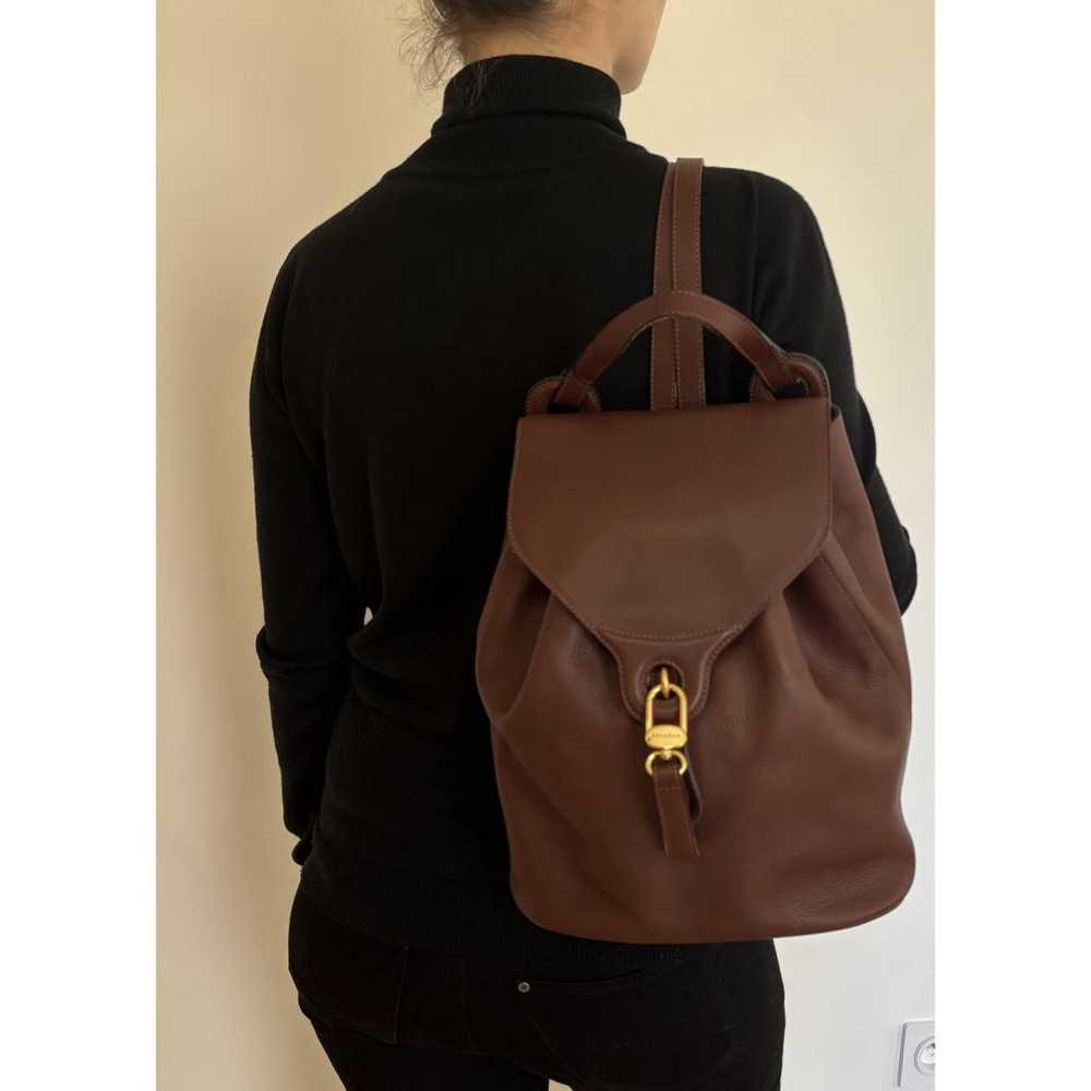 Delvaux Leather backpack - image 9