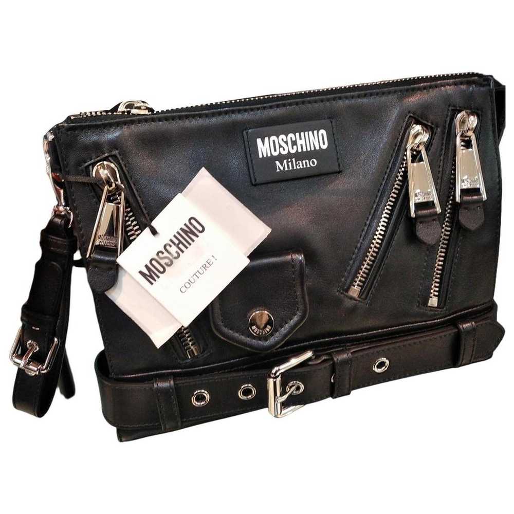 【送料&関税込】Moschino Leather Bag. Moschino Leather bag