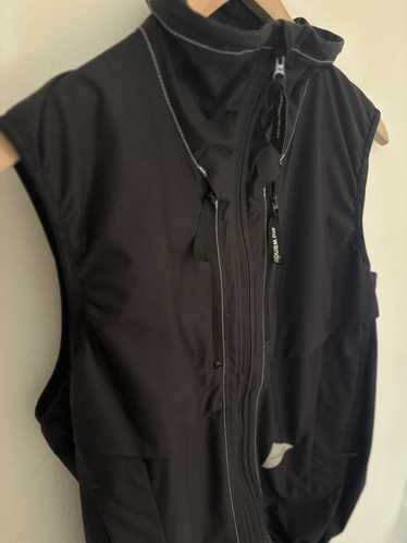 【WONDER WONDER】Wrapped String Hooded Nylon Vest Zip Hoodie – Wonder Looper