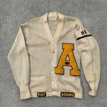 Vtg 1950s mens letterman - Gem