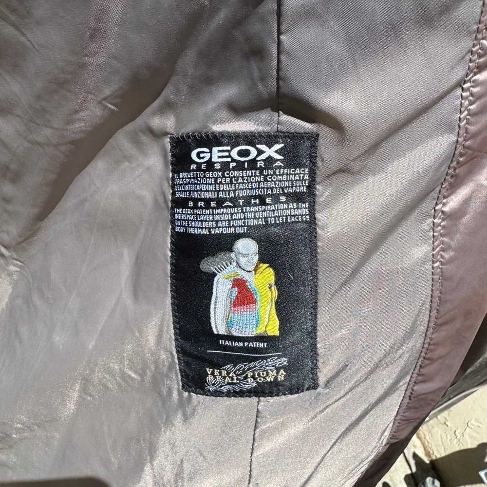 Geox Respira Down Feather Puffer Parka - image 7