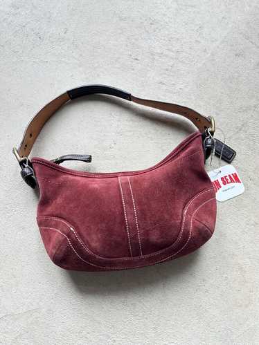 Vintage Coach Suede soho hobo オールドコーチ Coach Vintage Soho Limited Edition Suede Leather Chevron