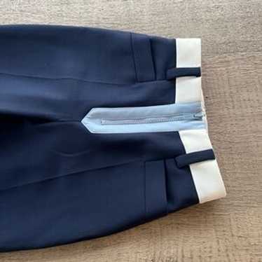 パンツ 00s miumiu wide straight pants (44) navy パンツ 00s miumiu wide straight pants (44) navy Miu miu wide pants