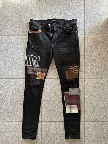 Amiri grunge patch jeans - Gem