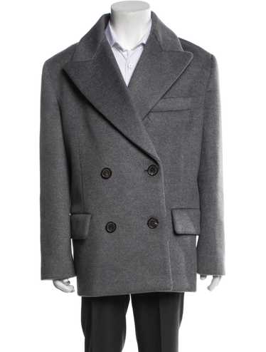ジャケット・アウター miumiu pea coat wool jacket Vintage Miu Miu Pea Coat Navy Blue Wool Blend 44 Women | eBay