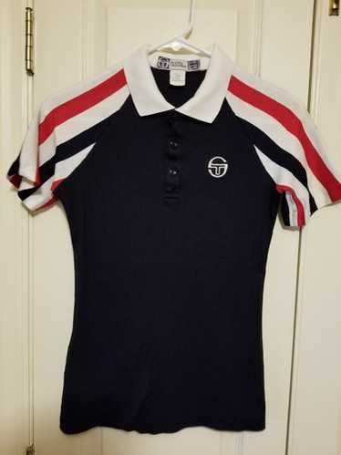 Sergio Tacchini ポロシャツ Lサイズ ストライプ Sergio Tacchini ポロシャツ Lサイズ ストライプ Sergio