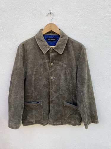 INED HOMME by Yohji Yamamoto Japanese Brand Hooded Navy