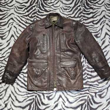 Vintage mens horsehide leather - Gem