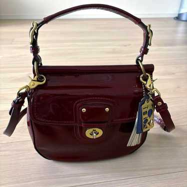 素敵な COACH ワインレッド モカシン（楽天市場 クロコダイル風