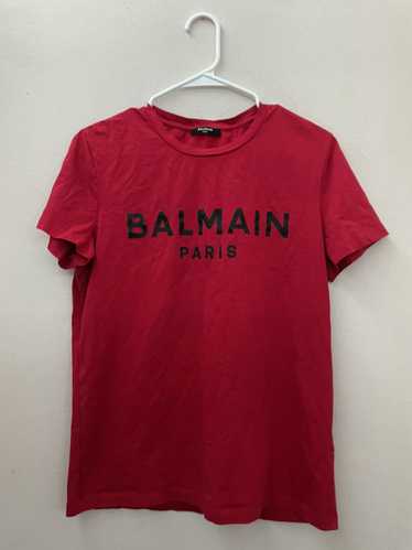 Mens balmain logo tee - Gem