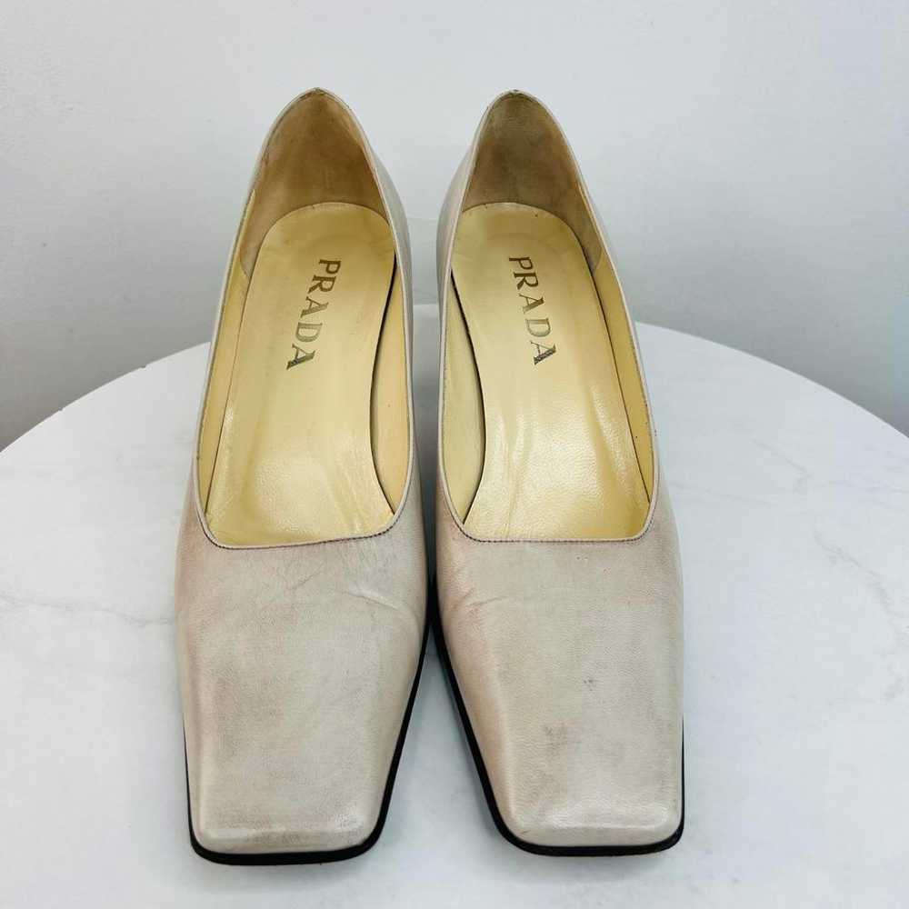 Prada Leather heels - image 4