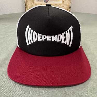 帽子 independent iron cross tracker cap skate Independent Trucks SPAN Skateboard Snapback Trucker Hat