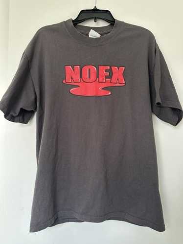 90'S NOFX パーカー L ビンテージ レア 袖プリ Vintage 90s nofx - Gem