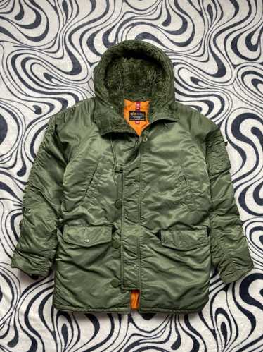 Alpha Industries N-3B Parka Extreme Cold Weather Black, Sage