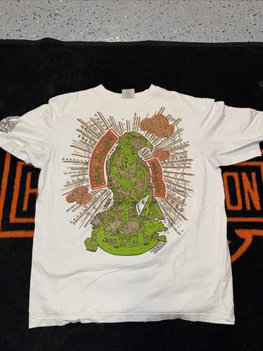 5ive jungle ロンt　tシャツ　ビッグサイズ　y2k 韓国 平成 Vintage 5ive Jungle Shirt Mens XL Yellow Short Sleeve