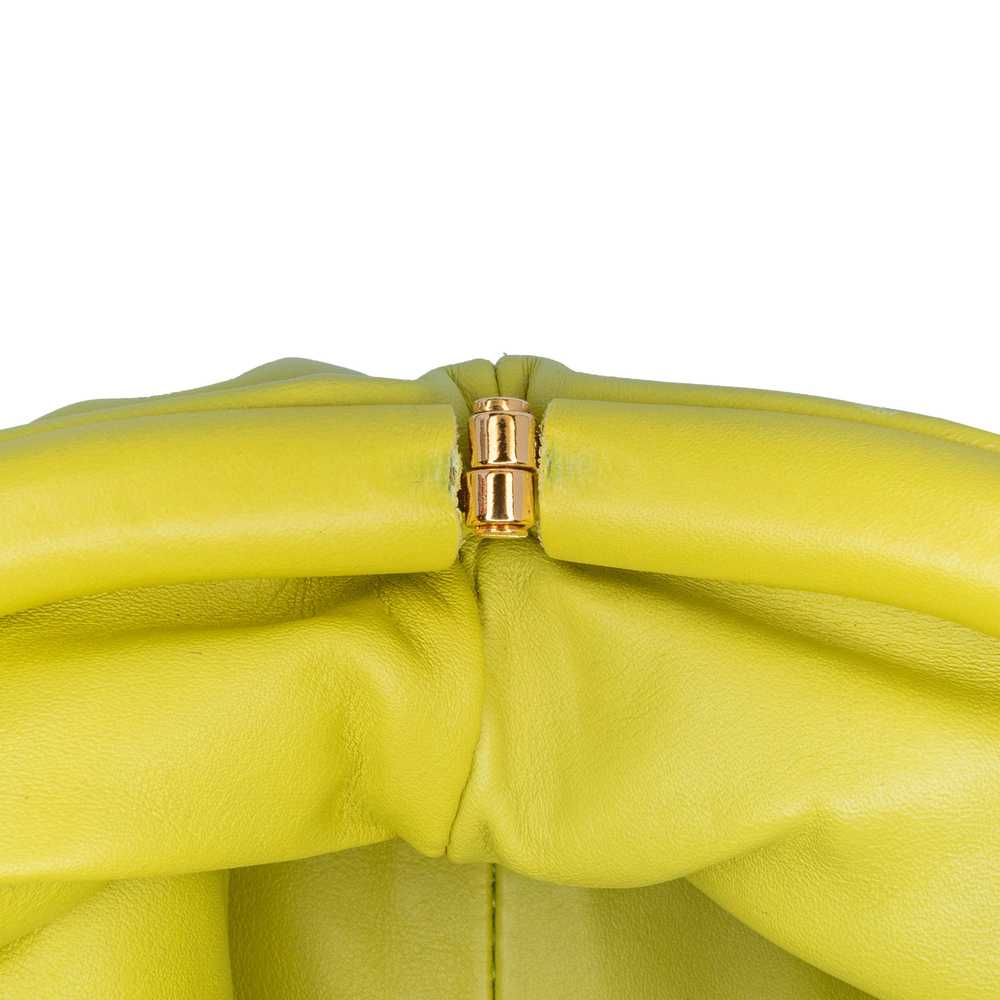 Green Bottega Veneta Lambskin The Mini Pouch Cros… - image 6