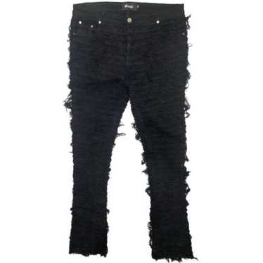 Stacked white guapi jeans - Gem Stacked white guapi jeans - Gem