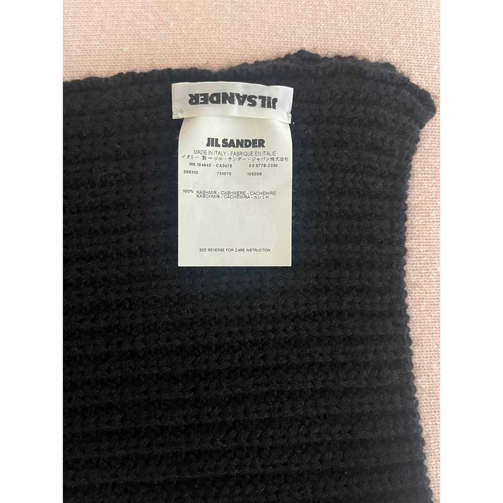 JIL SANDER ジルサンダー Super Fine Cashmere Scarf JSCT764009 Jil Sander Cashmere scarf