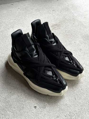 ☆間税送料込☆ RICK OWENS Megalace Geth Runner スニーカー RICK OWENS | Megalaced Geth Runner Suede Men's Sneakers