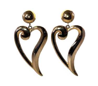 【送料&関税込】Moschino Earrings heart Moschino Red Inflatable Heart Earrings - ShopStyle