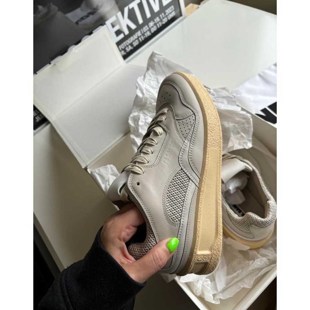 Jil Sander Leather trainers