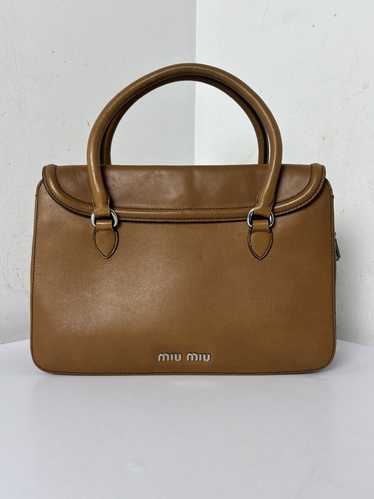 Miu Miu × Prada Miu Miu Prada 2 Way Leather Hand … - image 1