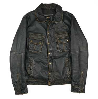 高評価レビュー leather industries Alpha jacket, Gem - ジャケット・アウター