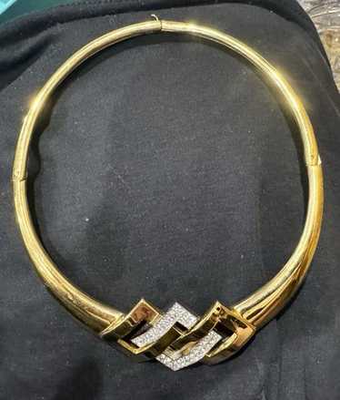 Vintage lanvin choker necklace - Gem