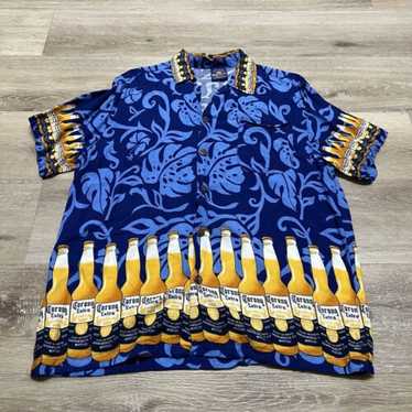 Mens corona button-down shirt, - Gem