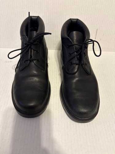 靴 Timberland 3EYE BLACK NUBUCK 28cm Amazon.com | Timberland Boys 3 Eye Chukka Ankle Boot, Black