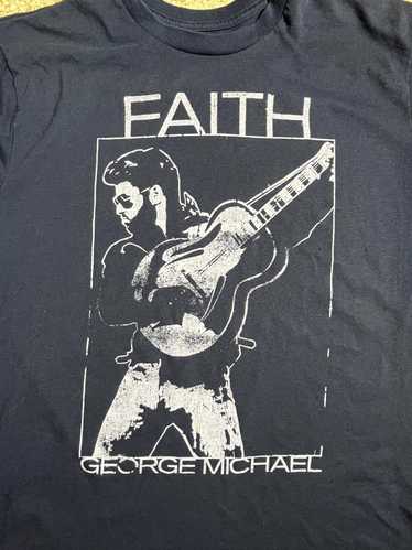 GEORGE MICHAEL THE FAITH TOUR Tシャツ　XXL George Michael Faith Tour 88 Concert Vtg classic T shirt