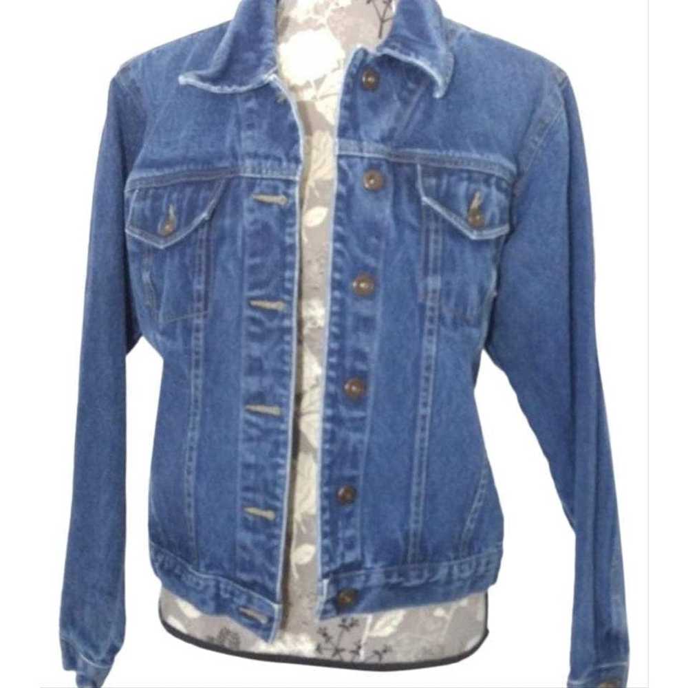 725 Originals Jean Jacket Sz M Denim Coat Vintage… - image 1