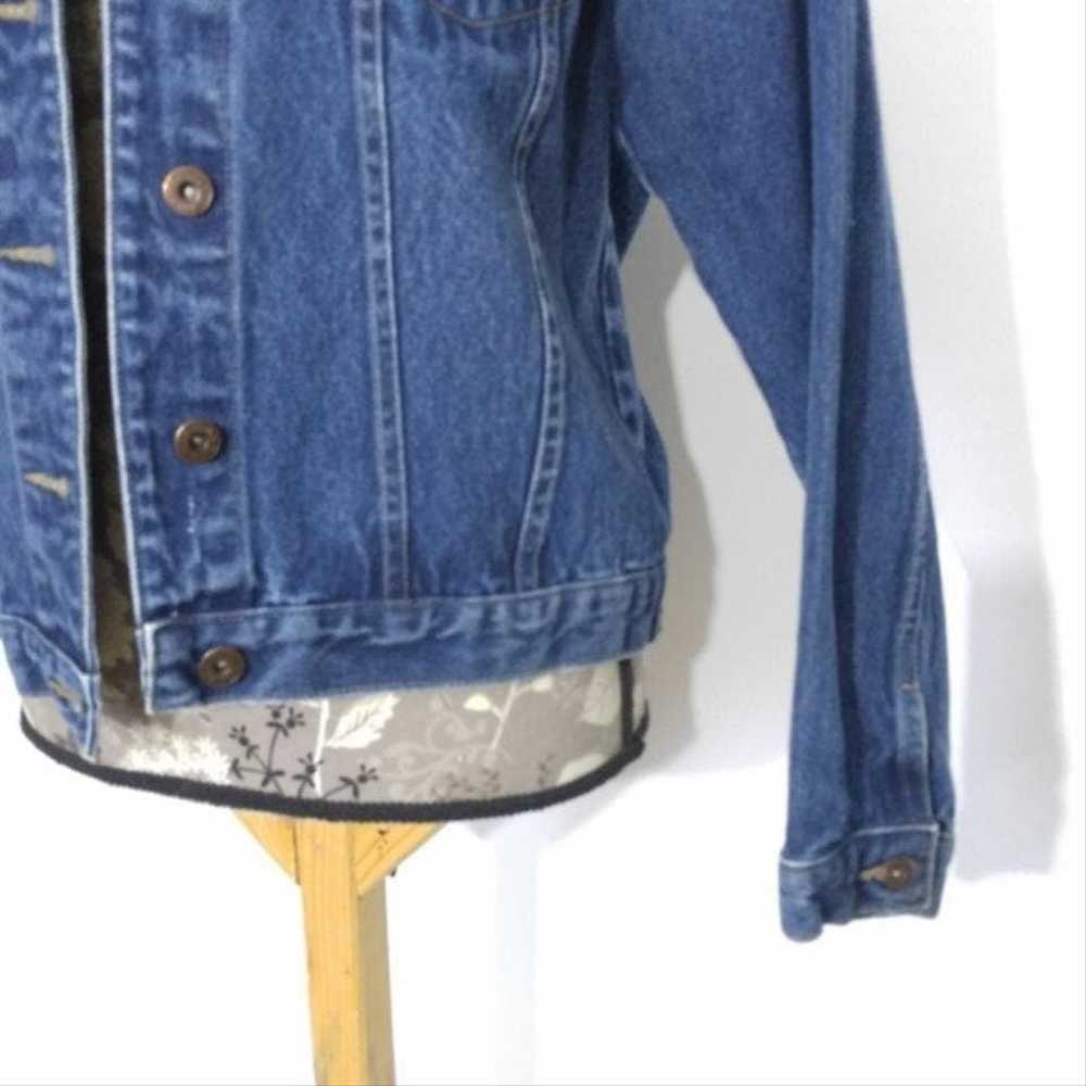 725 Originals Jean Jacket Sz M Denim Coat Vintage… - image 4