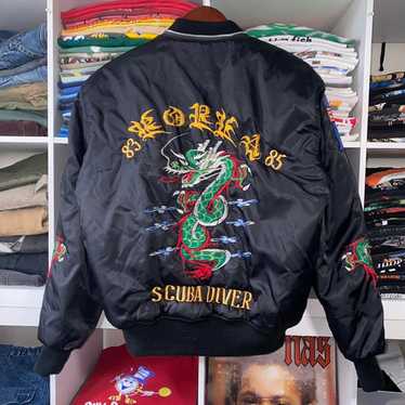 80s KOREAN SOUVENIR 韓国 スーベニア ジャケット ブラック 2025年最新】korea スーベニアジャケットの人気アイテム - メルカリ