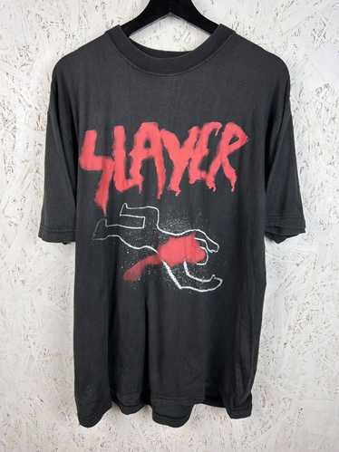 Vintage Slayer shirt 1996 UBER ALLIES Concert shirt B… - Gem Vintage Slayer shirt 1996 UBER ALLIES Concert shirt B… - Gem