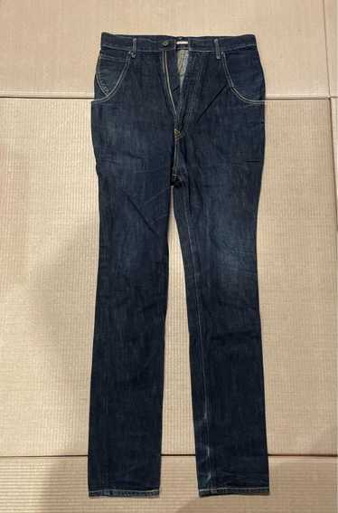 Ganryu asymmetry sarouel denim - Gem