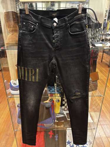 Amiri amiri mx1 leather - Gem
