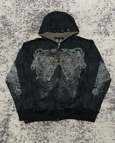 Hysteric glamour skull hoodie - Gem