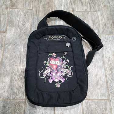 Ed Hardy's skull backpack :)