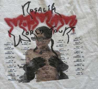 ROSALÍA MOTOMAMI ロザリア オフィシャル Tシャツ Motomami' Tour Dates Rosalia' Concert Shirt, Motomami' World