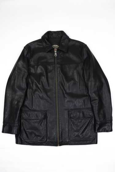 Chevignon black leather jacket - Gem