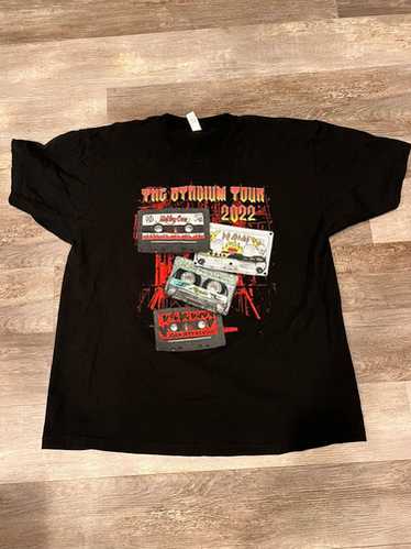 Def Leppard Motley Crue 2023ジャパンツアーTシャツ Mötley Crüe + Def Leppard - World Tour 2023 T-Shirt