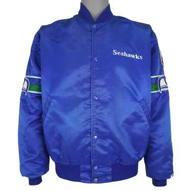 Medium. Vintage 80S Seahawks satin Starter jacket mad… - Gem