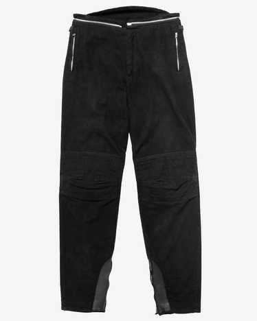 パンツ Helmut Lang - A/W 1999 Astro Biker Pants Helmut Lang, A/W 1999 Platinum Leather Astro Biker Trousers