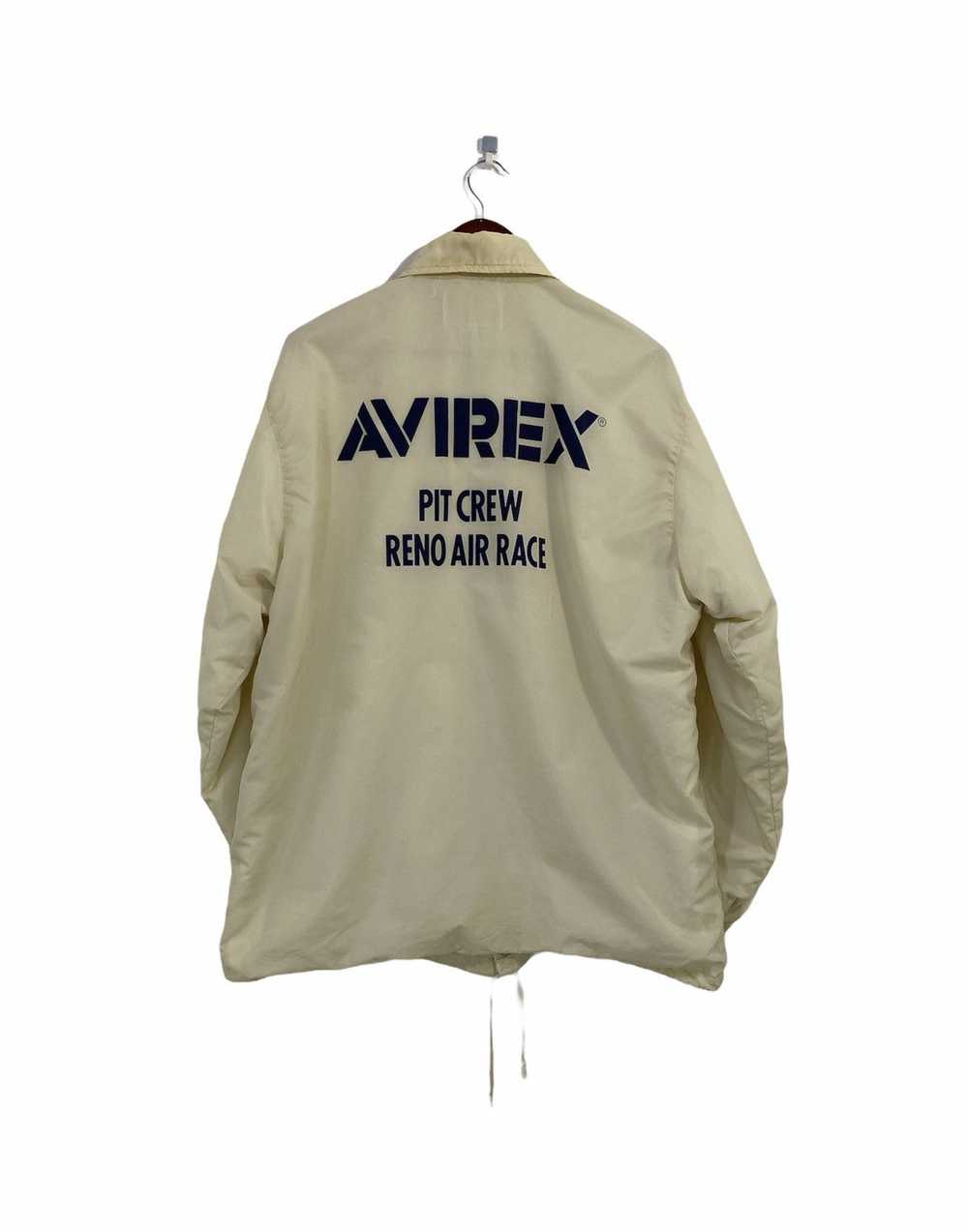 Vintage Avirex Windbreaker Jacket Pit Crew Reno A… - image 1